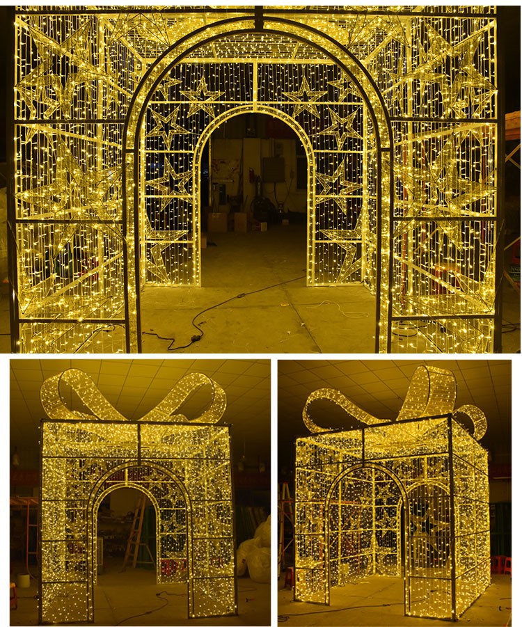 103 Large gift box motif lights 103 Large gift box motif lights