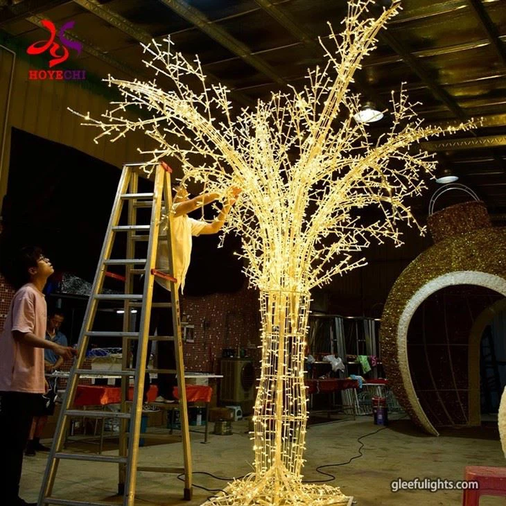 Shopping Mall Decoration 3D Artificial Landscape Tree